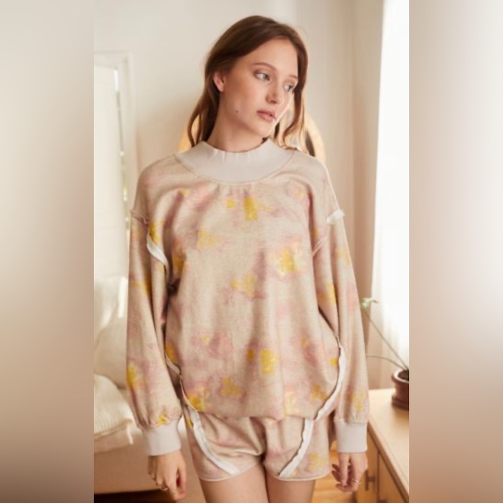 Out From Under Seamed Pullover Sweatshirt